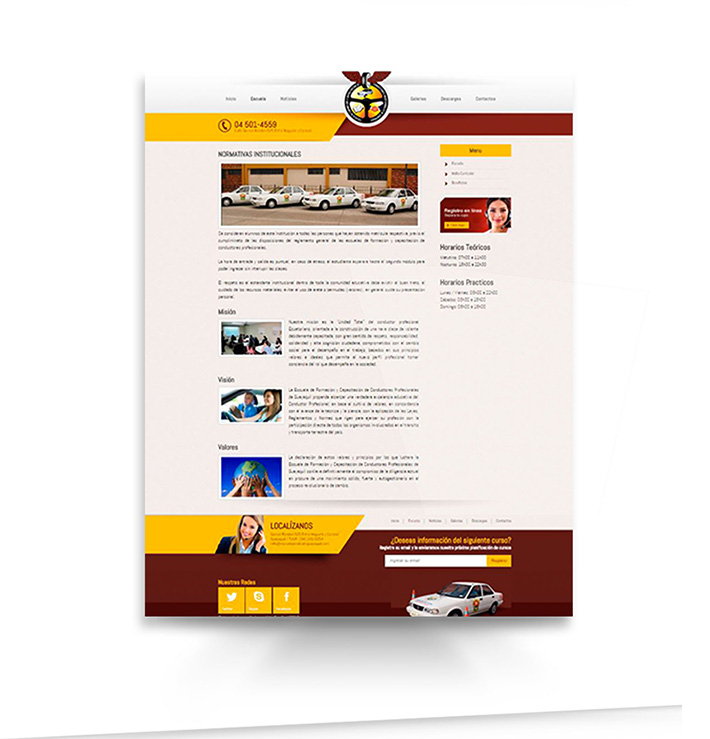Desarrollo de Sitio web Guayaquil